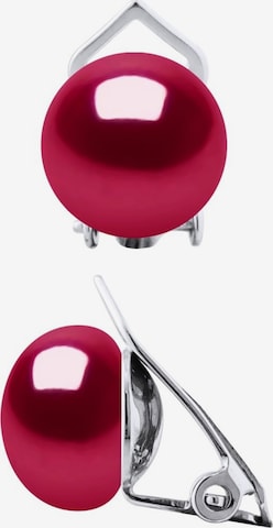 Ateliers Saint Germain Oorbellen 'AIGUEBELLE' in Rood: voorkant