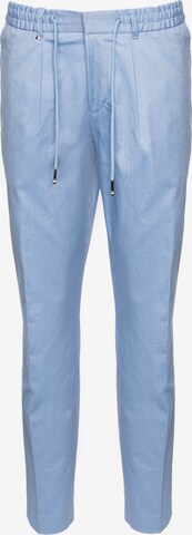 BOSS Loose fit Pants 'Perin ' in Blue: front