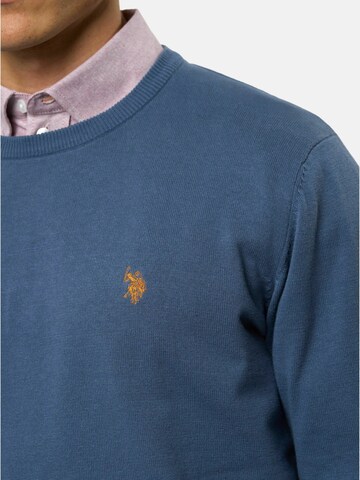 U.S. POLO ASSN. Trui 'Adair' in Blauw