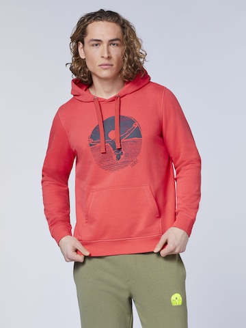 CHIEMSEE Sweatshirt in Rot: predná strana