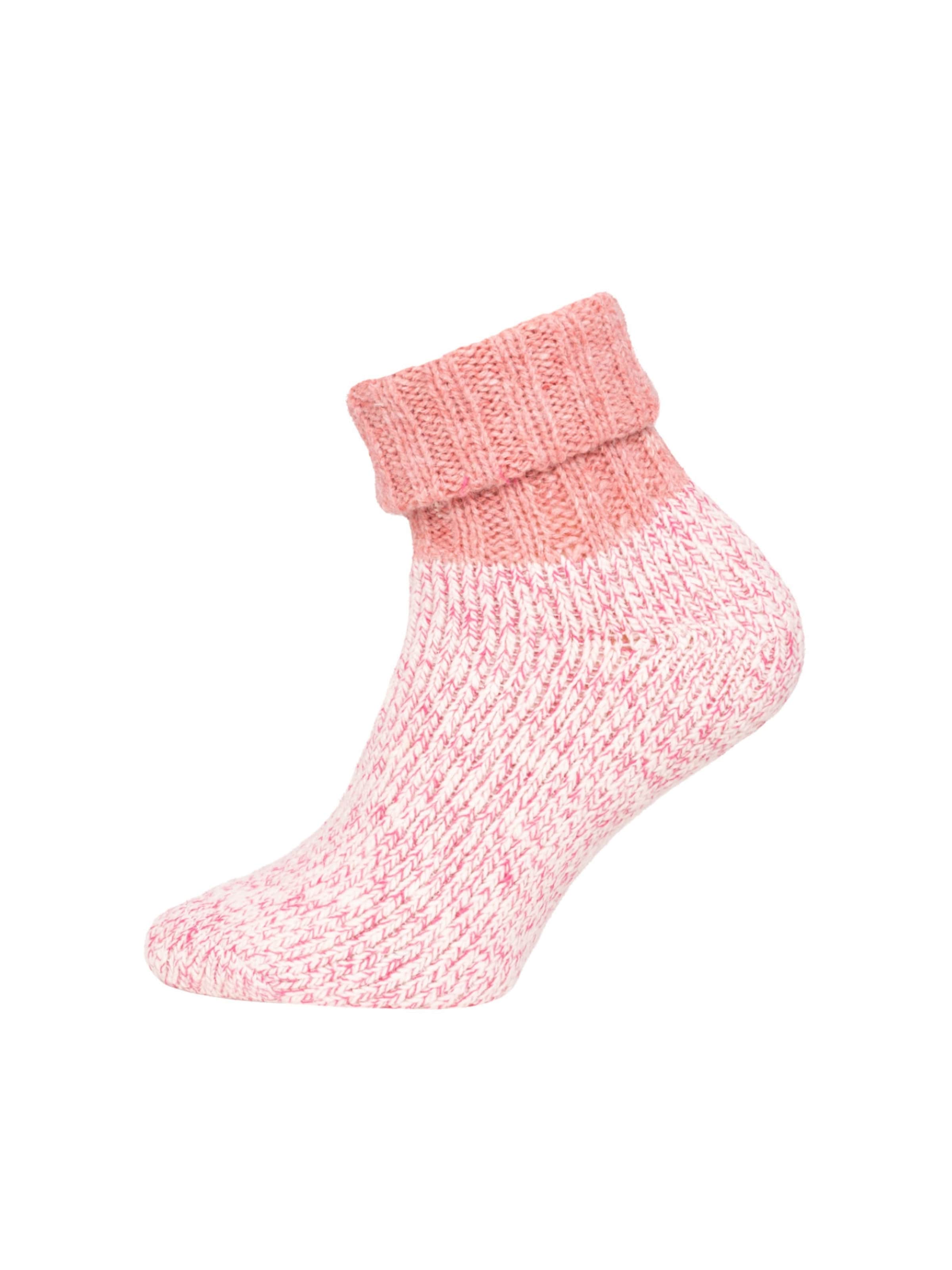 HomeOfSocks Socks 'HOS459' in Pink: front