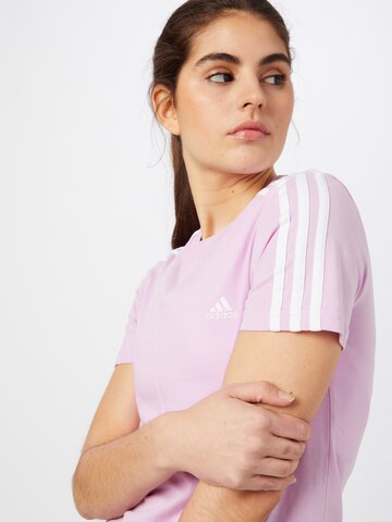 purpurinė ADIDAS SPORTSWEAR Marškinėliai 'Essentials'