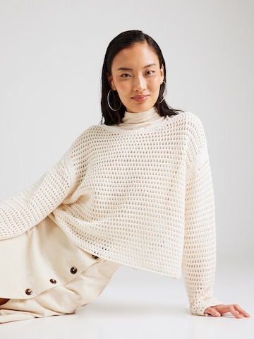 DRYKORN Sweater 'Imenia' in White: front