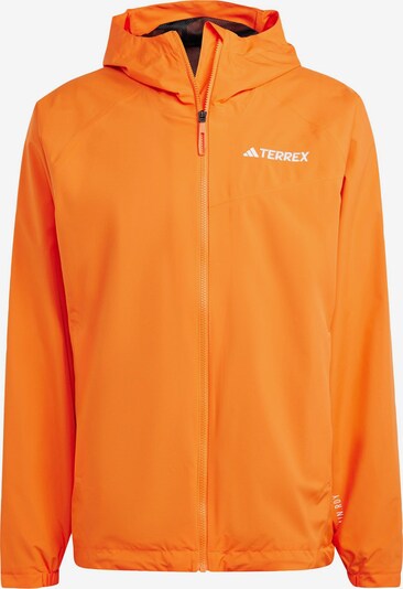 ADIDAS TERREX Outdoorjacke 'Multi 2L' in orange / weiß, Produktansicht