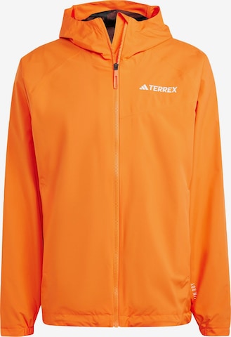 ADIDAS TERREX Outdoor jacket 'Multi 2L' in Orange: front
