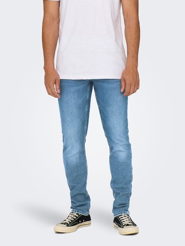 Only & Sons regular Jeans 'ONSWEFT' i blå: forside