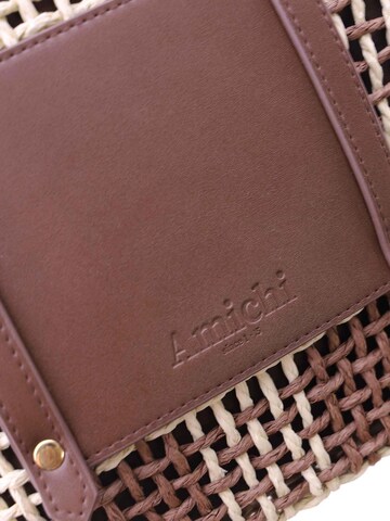 Amichi - Shopper 'Bolso shopper para mujer Soie de fibras naturales con cremallera' en marrón