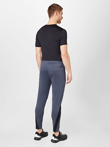 4F Slimfit Sportovní kalhoty – modrá