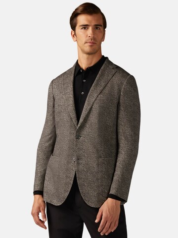 Boggi Milano - Ajuste regular Chaqueta saco en gris: frente