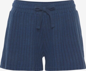 LASCANA Regular Broek in Blauw: voorkant