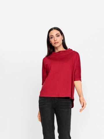 heine Shirt in Rood: voorkant