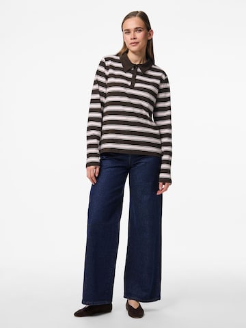 PIECES Shirt 'PCFrankie' in Bruin