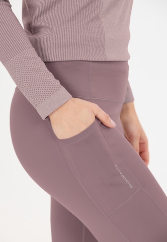 ENDURANCE Skinny Sporthose 'Strong' in Rot
