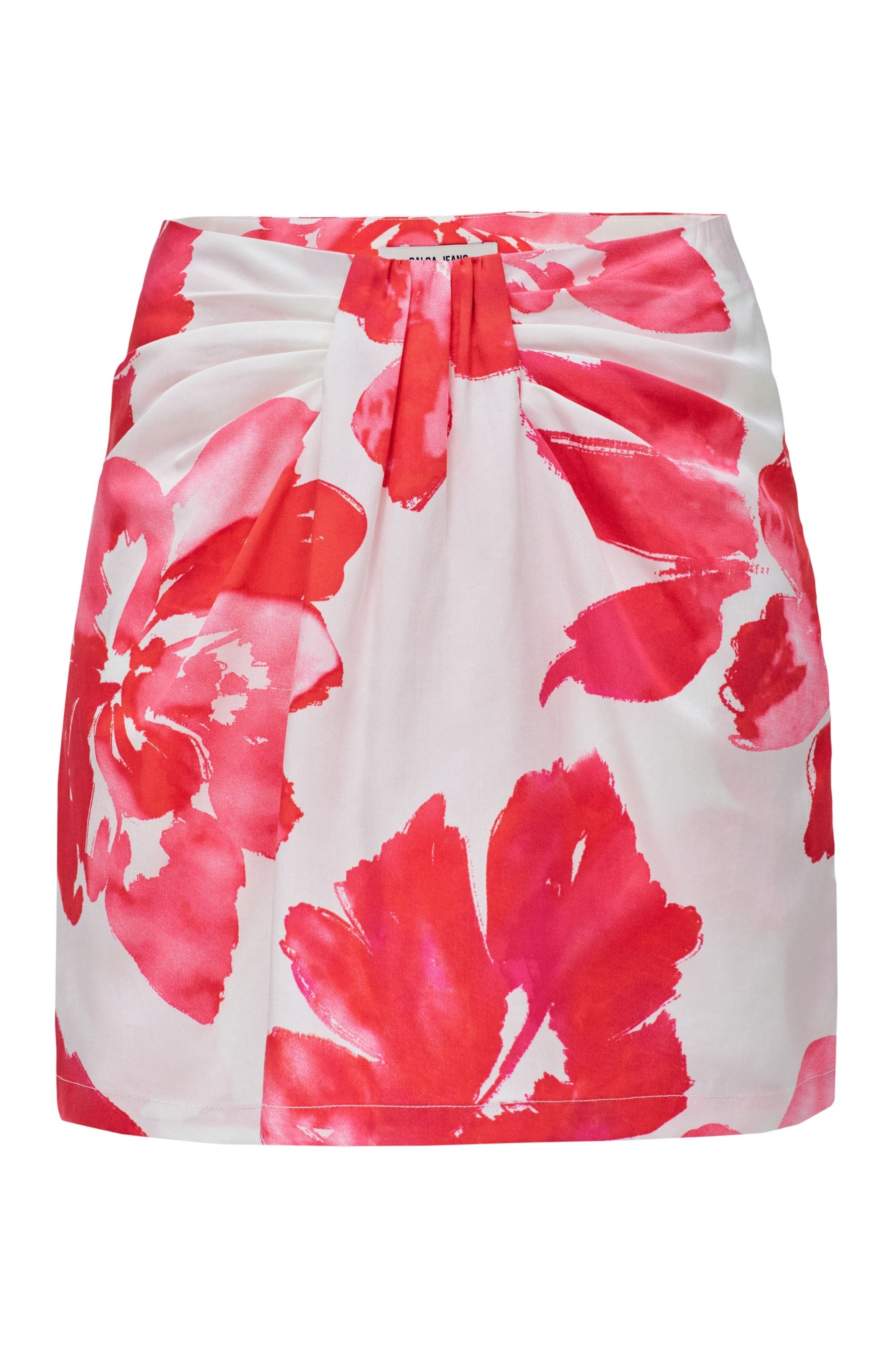 Salsa Jeans Regular Broek in Rood: voorkant