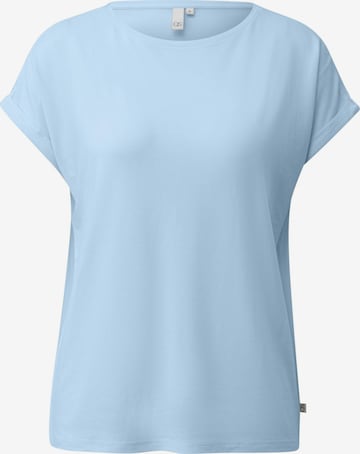 T-shirt 'Q/S designed by - Dames t-shirt' QS en bleu : devant