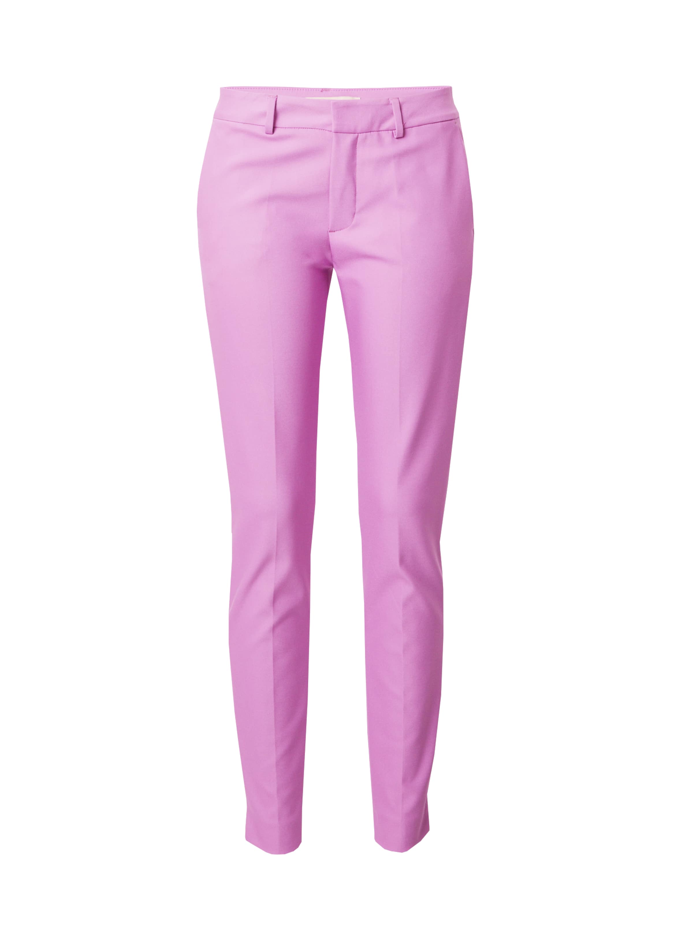 MOS MOSH Pleat-front trousers in Pink: front