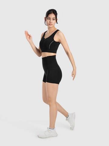 Smilodox Slim fit Sports trousers ' Josie ' in Black