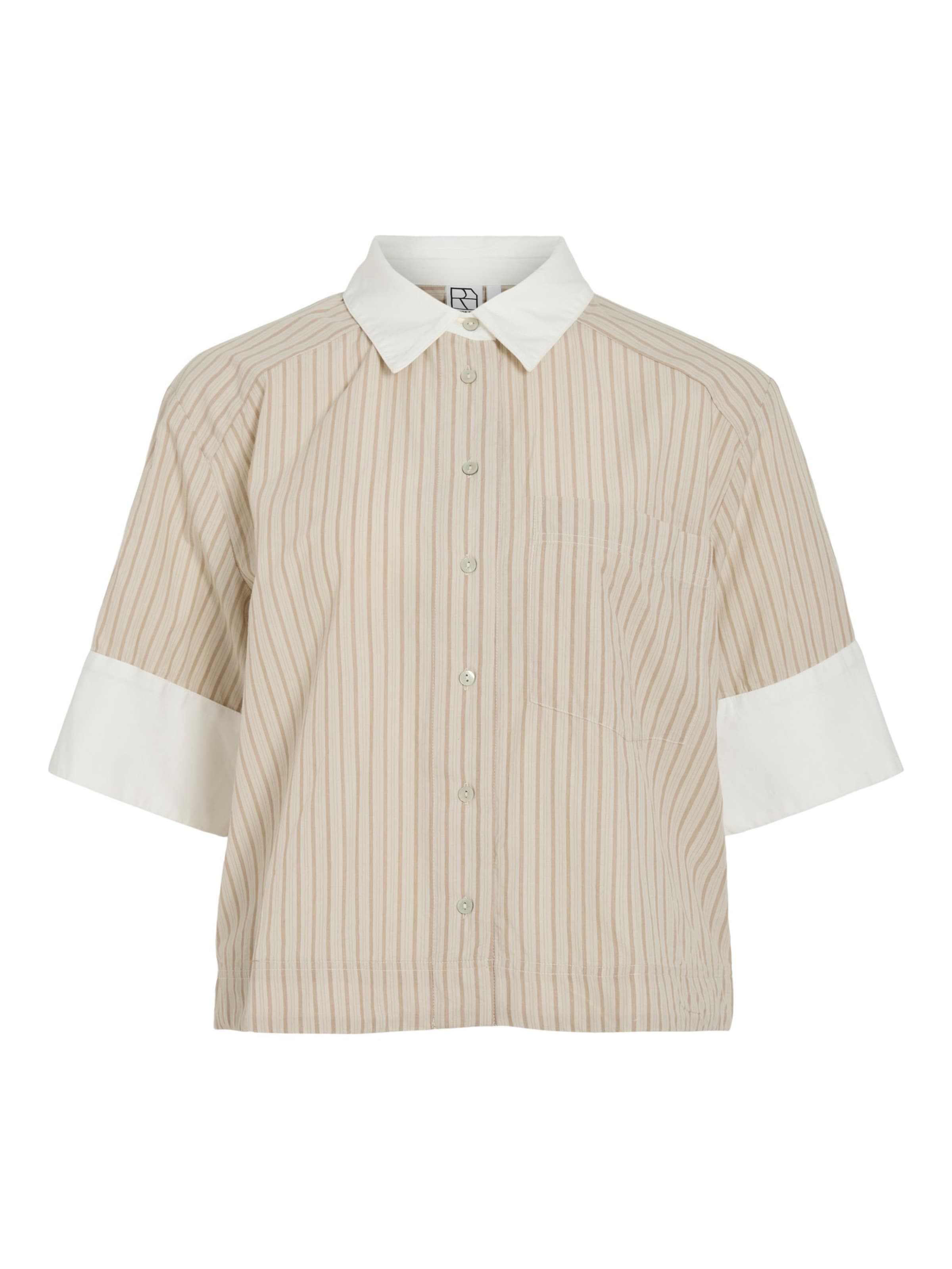 ROUGE EDIT Bluse 'Soline' i grå: forside