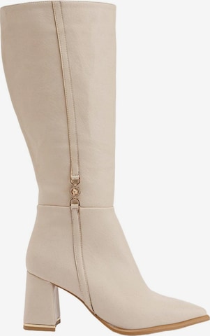 Limoya Boots 'Kris' in Beige: front