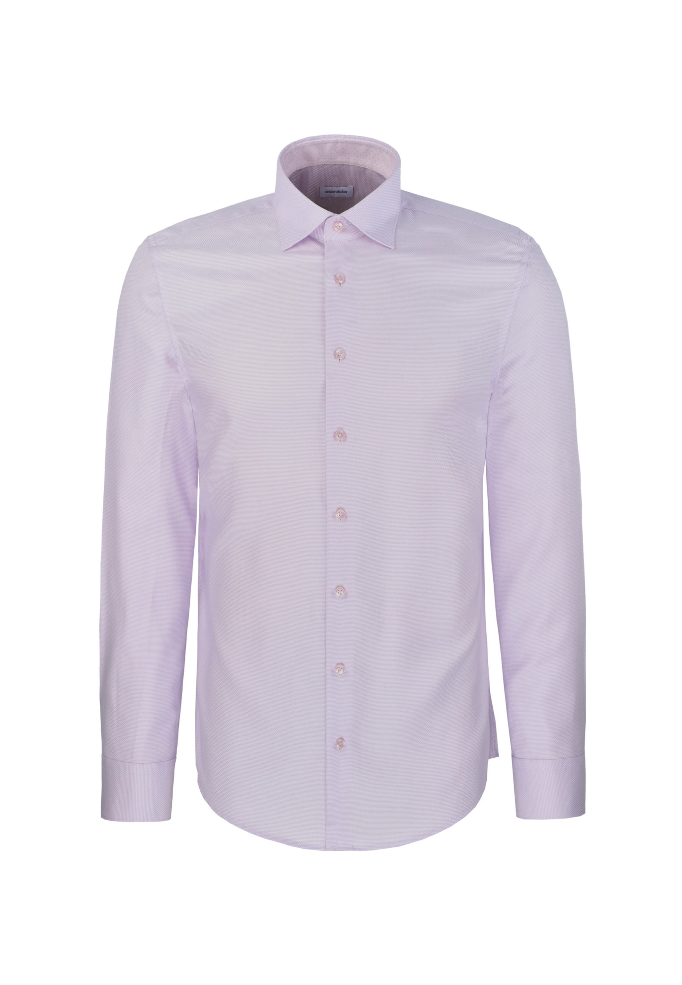 SEIDENSTICKER Slim fit Business shirt in Pink: front