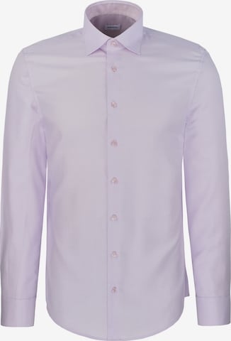 Chemise business SEIDENSTICKER en rose : devant