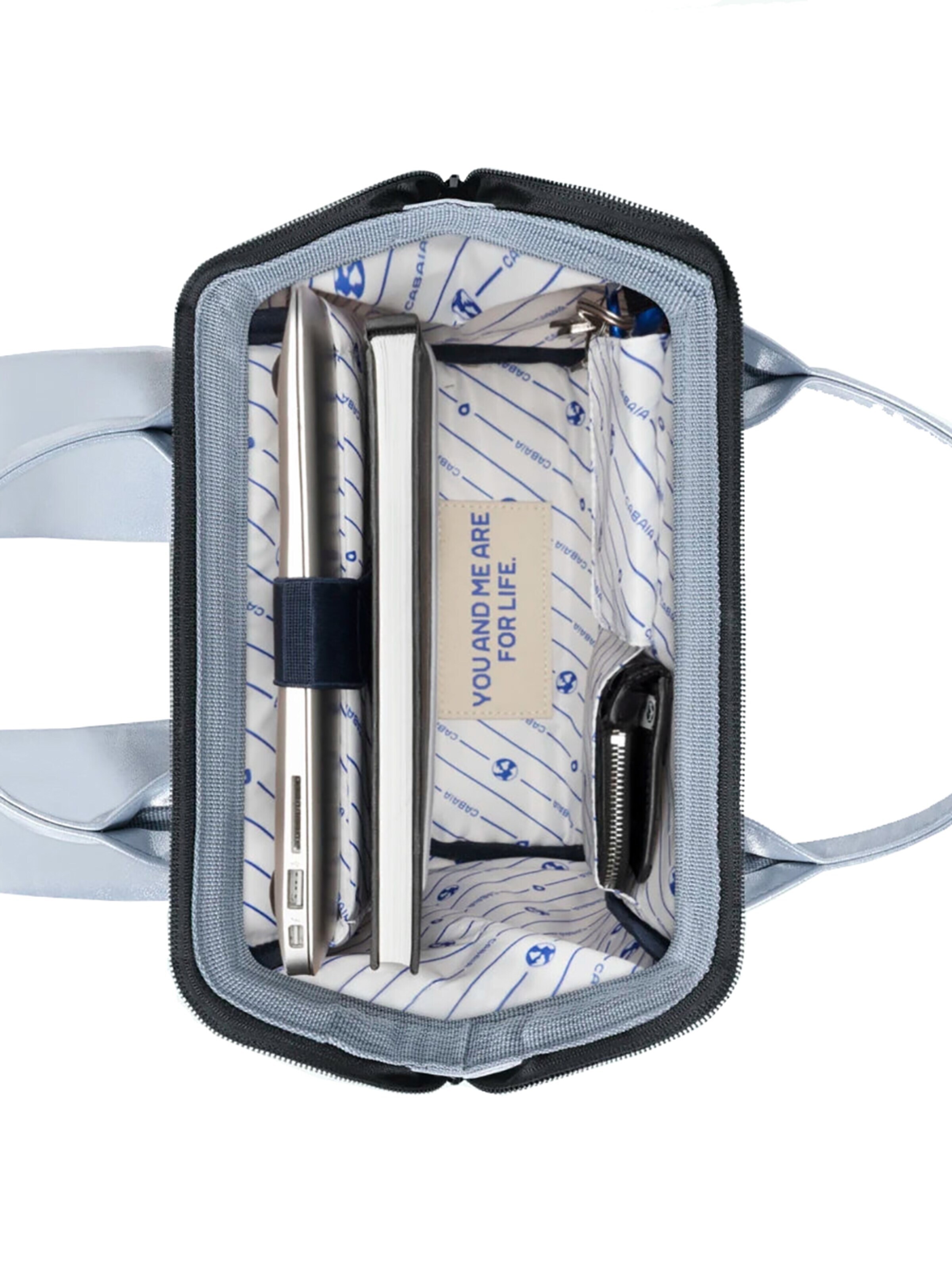 Cabaia Backpack 'Small Fiji' in Silver