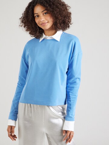 mbym Shirt 'Perseus' in Blau: Vorderseite