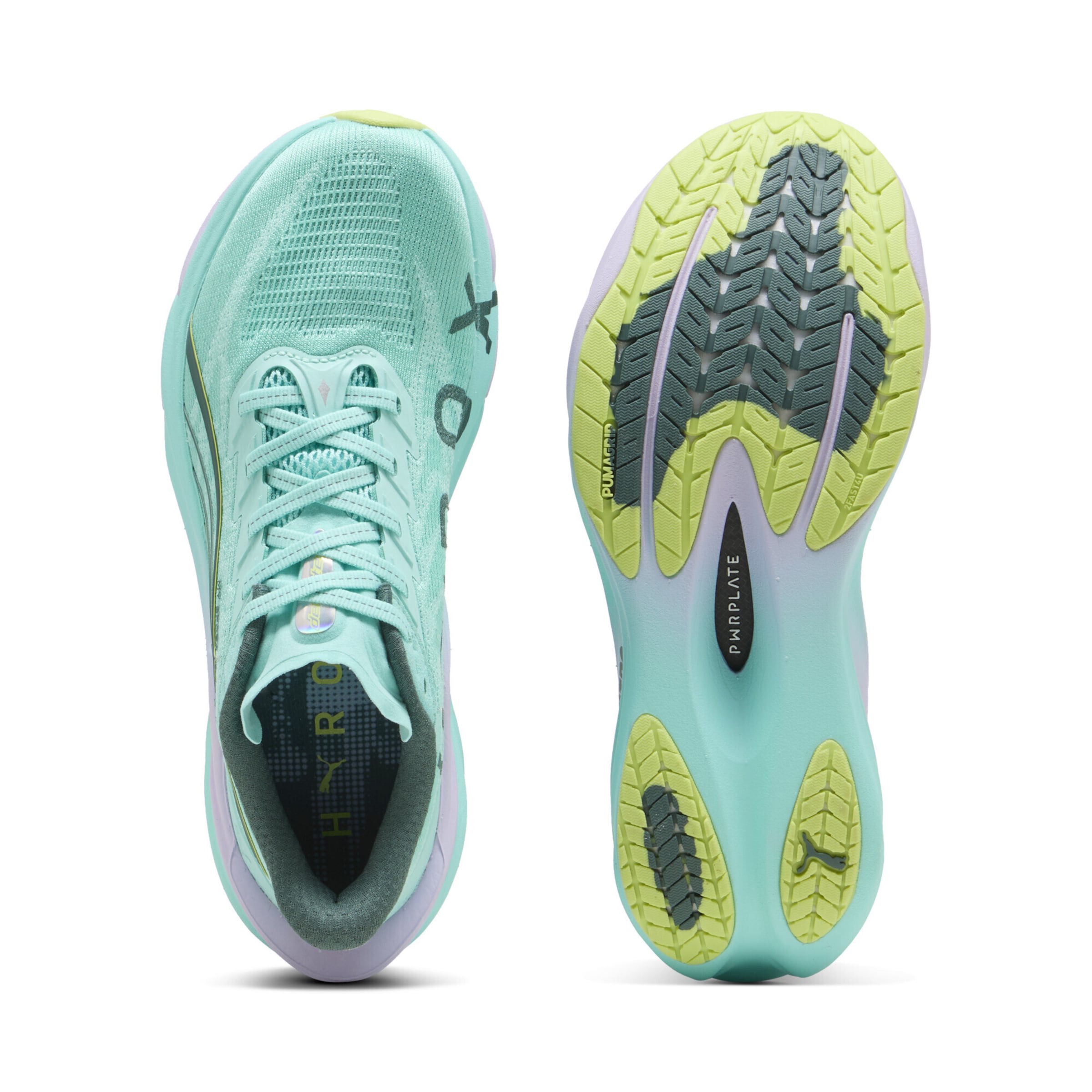 PUMA Running shoe 'Puma x Hyrox Deviate NITRO™ 4' in Green