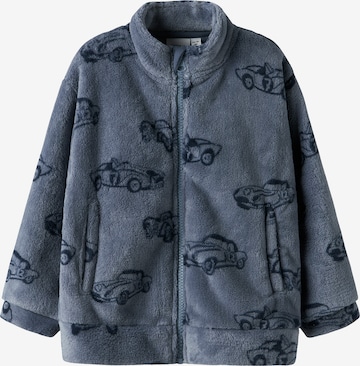 NAME IT - Sudadera con cremallera 'NMMRICOLAJ' en gris: frente