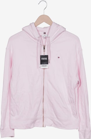 TOMMY HILFIGER Sweatshirt & Zip-Up Hoodie in XS in Pink: front