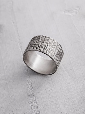 REYTEL Ring 'SKILL'‌‌‌‌‌ in Silber: Vorderseite