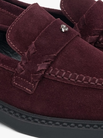 Mocassino '09-3417' di Estro in rosso