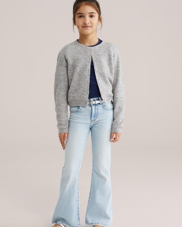 WE Fashion Тениска 'Meisjes' в синьо