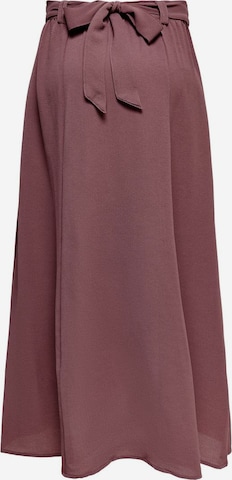 Gonna di Only Maternity in lilla: frontale