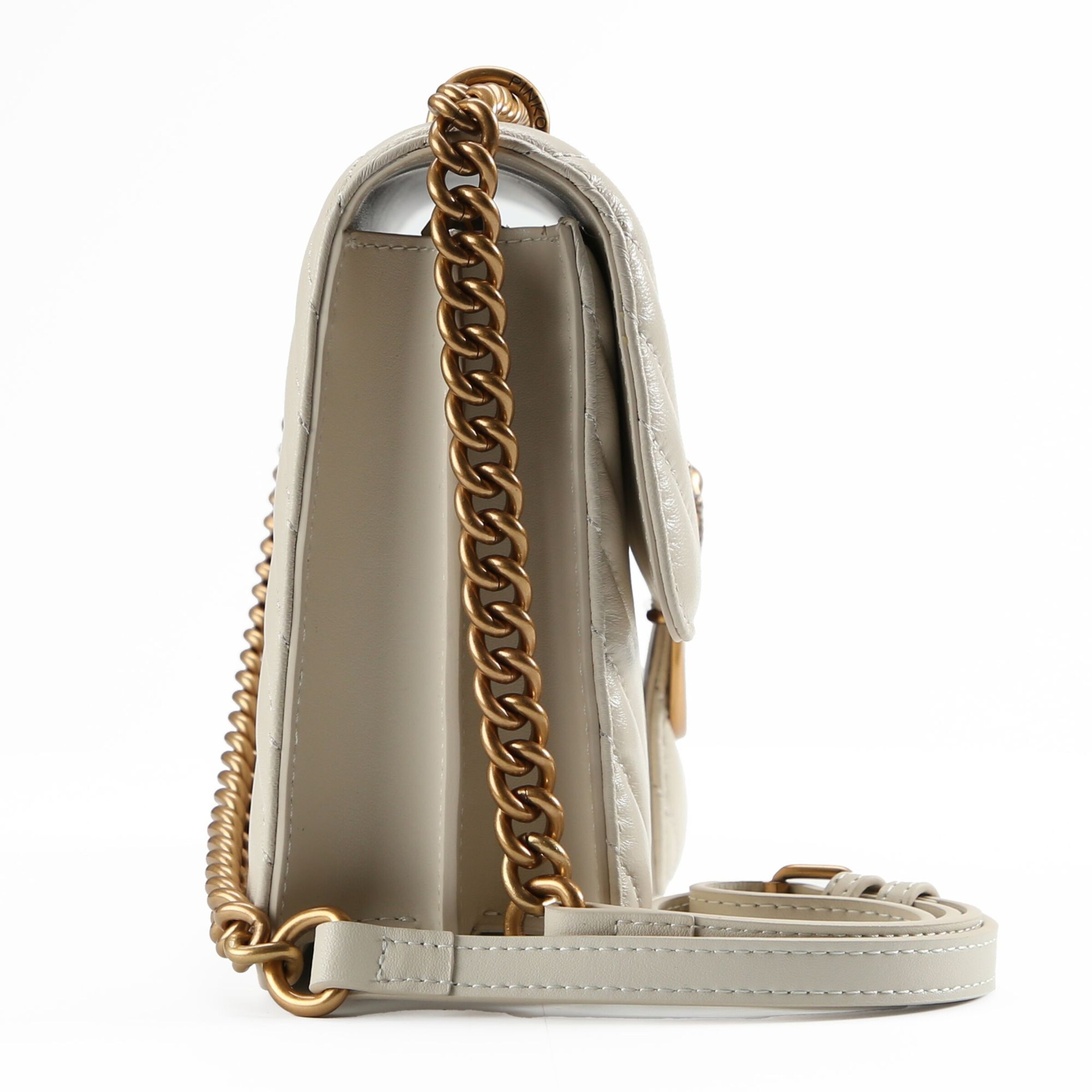 Sac à bandoulière 'Love One' PINKO en blanc