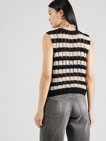 ONLY Knitted Vest 'ONLCAPRI' in Black