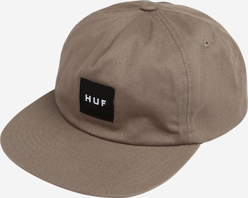 HUF Cap in Braun: front