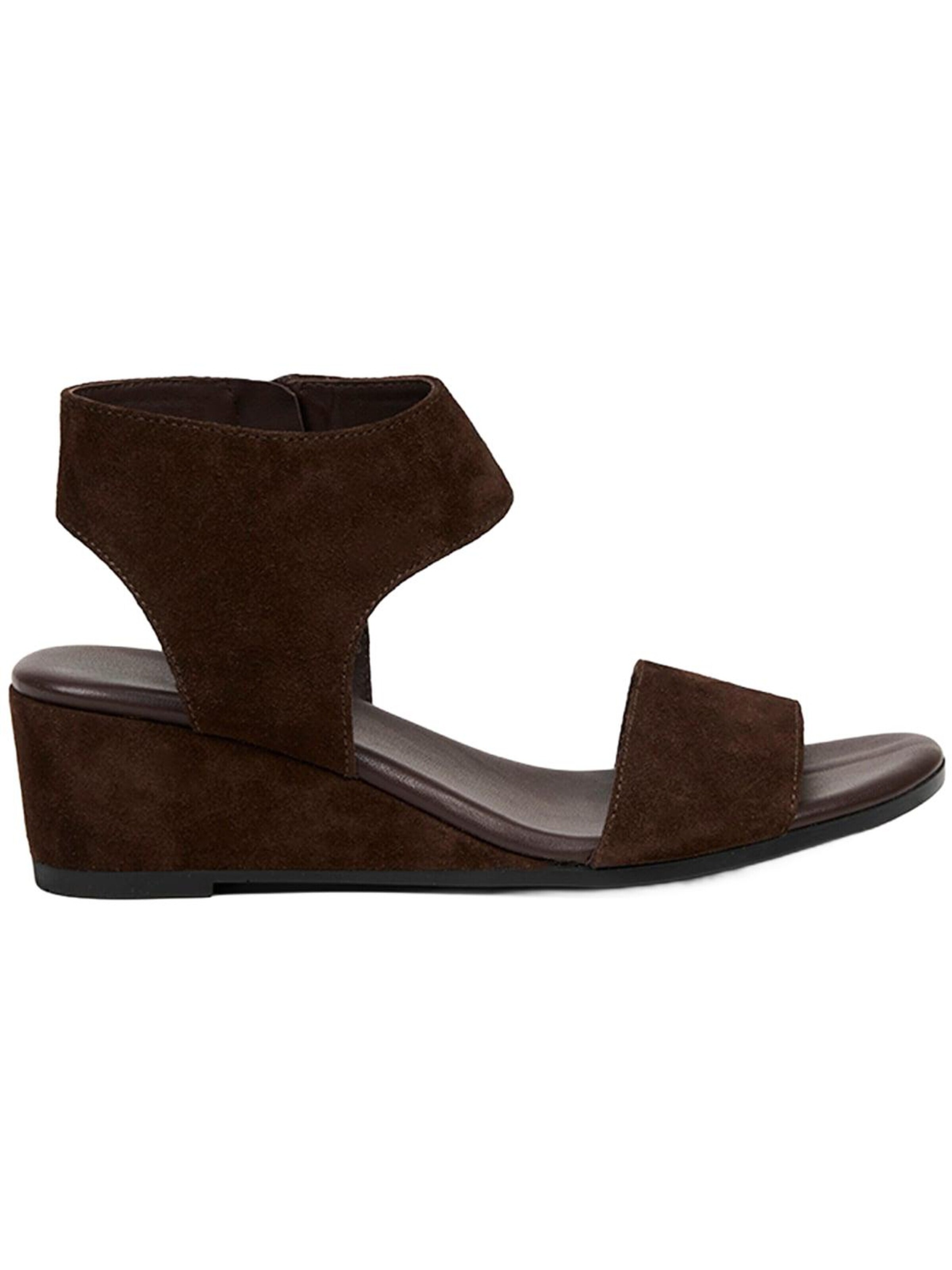Desa Teenslipper 'Keilsandalen' in Bruin
