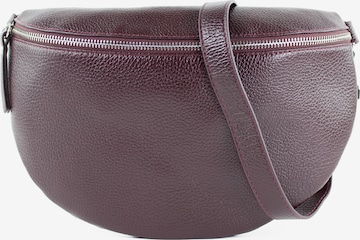 Sacs banane 'TONI large' lePelou en rouge : devant