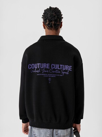 Dandalo Sweatshirt 'Luan' in Zwart: voorkant