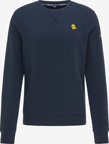 Schmuddelwedda Sweatshirt in Blauw: voorkant