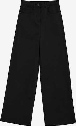 s.Oliver Loose fit Trousers in Black: front