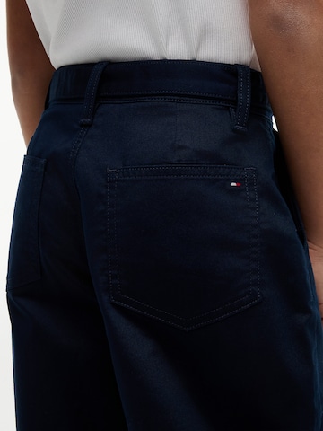 TOMMY HILFIGER Barrel Trousers 'Essential' in Blue
