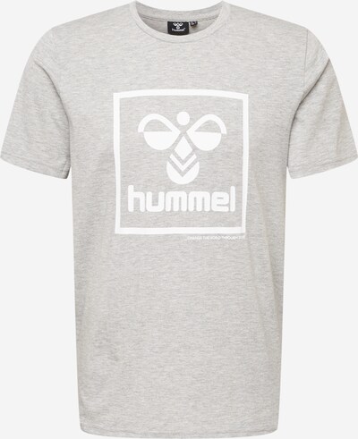 Hummel T-Shirt fonctionnel en gris chiné / noir / blanc, Vue avec produit