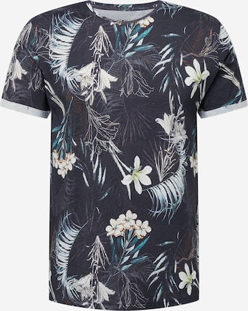 Key Largo T-shirt 'Manila' i svart: framsida