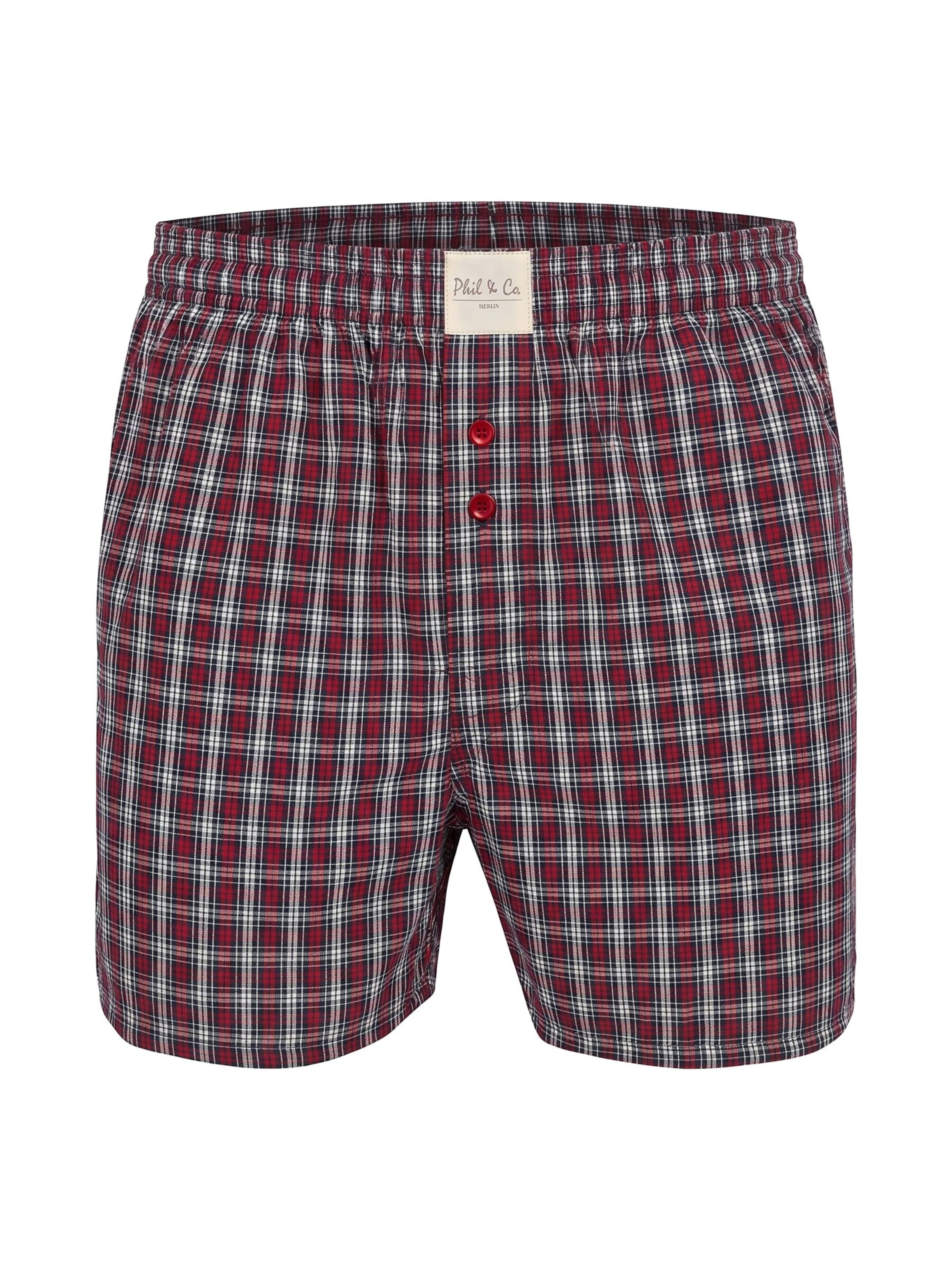 Phil & Co. Berlin Boxershorts in Gemengde kleuren