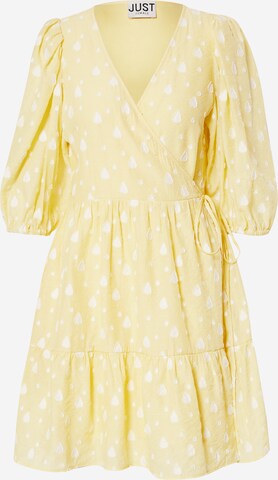 Robe JUST FEMALE en jaune : devant