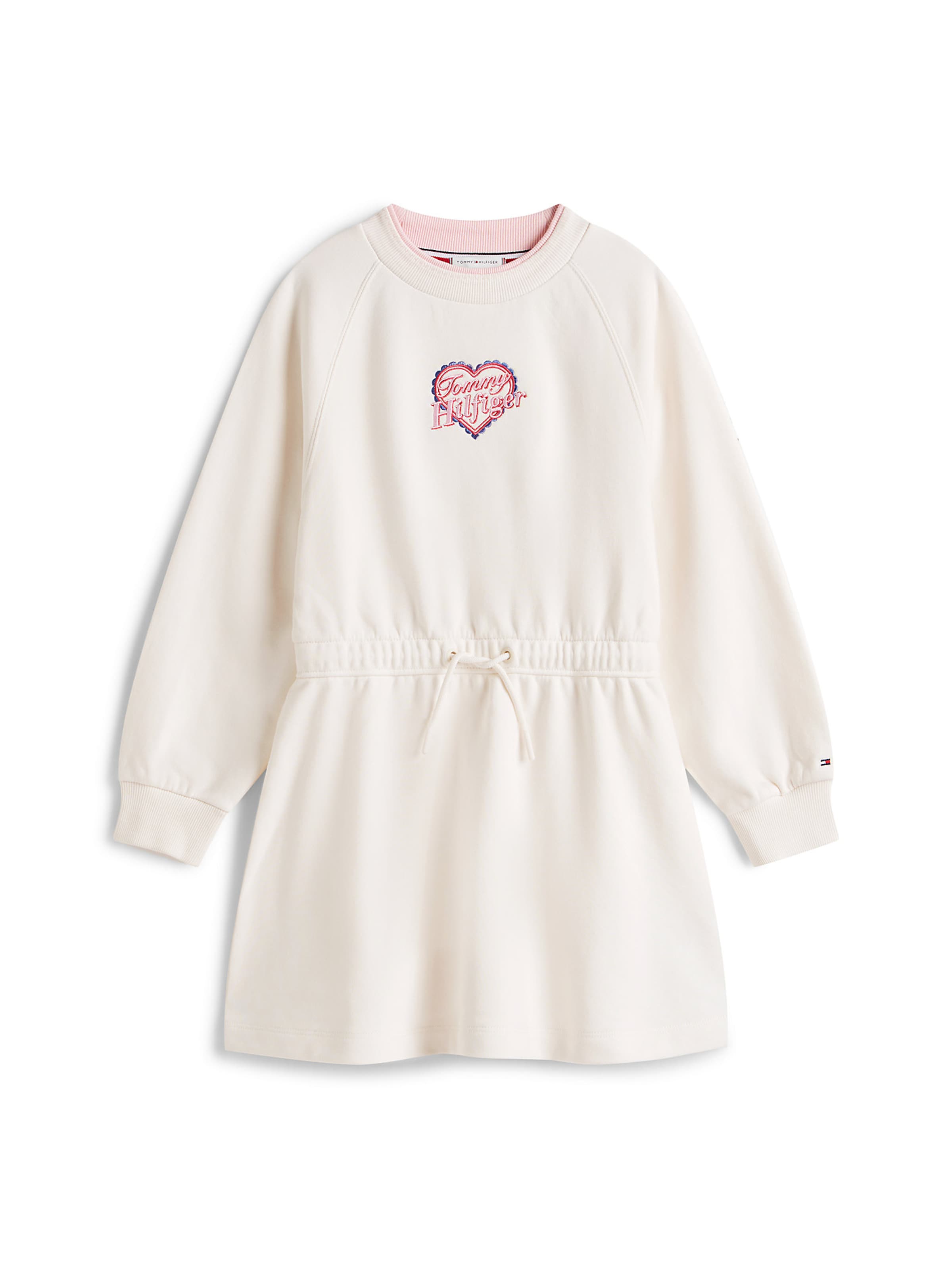 Robe TOMMY HILFIGER en blanc : devant