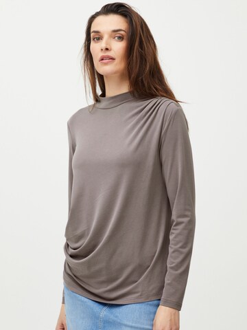 Maglietta 'Lippa' di PULZ Jeans in grigio
