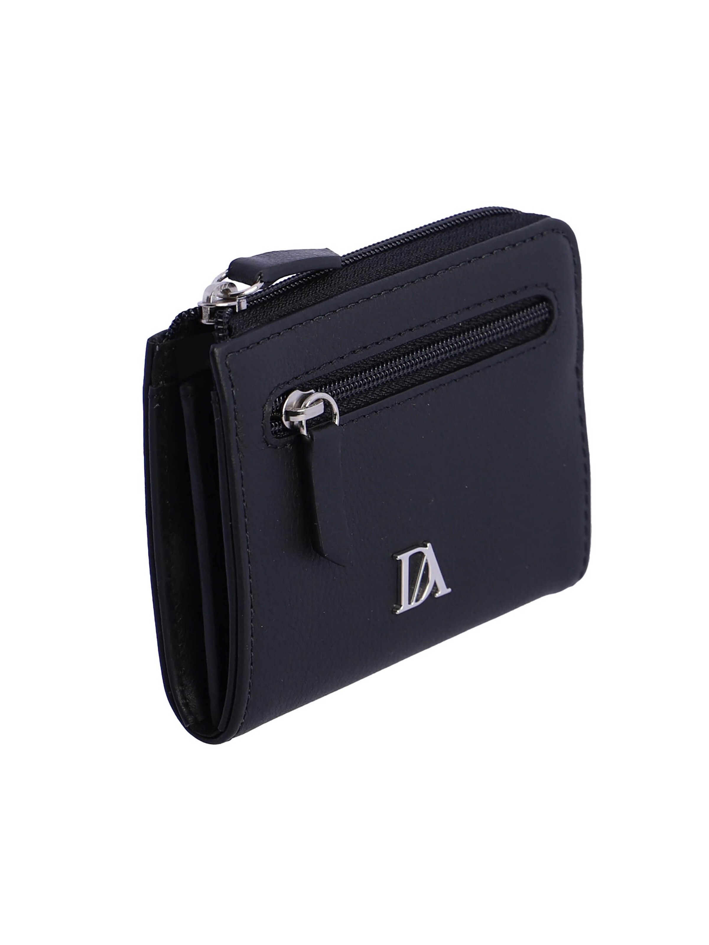 Don Algodon - Cartera 'Monedero para hombre Massimo de piel con protección RFID' en negro
